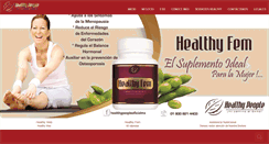 Desktop Screenshot of healthypeopleco.com
